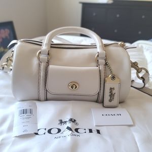 Coach 1941 Barrel Bag in Chalk